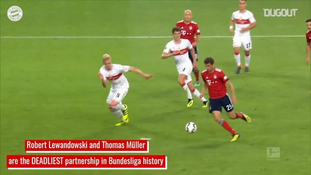 Müller and Lewandowski’s devastating partnership